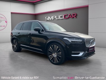 Volvo xc90 b5 awd 235 ch geartronic 8 7pl inscription luxe - garantie 12 mois occasion simplicicar brive la gaillarde ...