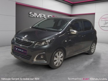 Peugeot 108 vti 72ch ss bvm5 style occasion parc voitures beauvais simplicicar simplicibike france