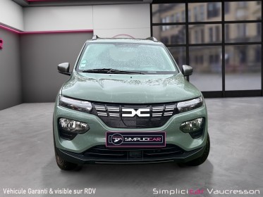 Dacia spring expression vert kaki - avec chargeur rapide occasion simplicicar vaucresson simplicicar simplicibike france