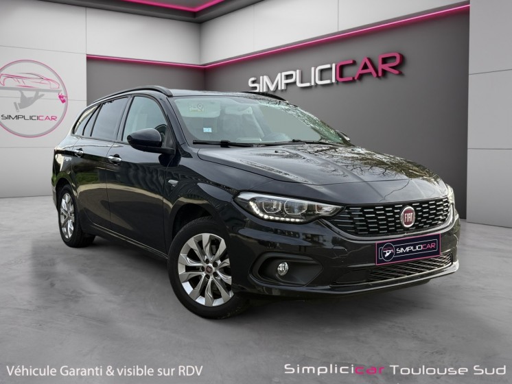 Fiat tipo station wagon my19 e6d vpc 1.6 multijet 120 ch s/s dct lounge apple carplay camera de recul garanti 12 mois...