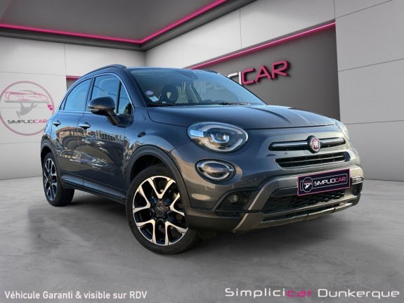 Fiat 500x my21 1.3 firefly turbo t4 150 ch dct cross carplay caméra de recul jantes 19’ garantie 12 mois occasion...