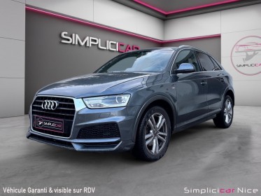 Audi q3 1.4 tfsi 150 s tronic 6 s line. occasion  simplicicar nice - pfvauto simplicicar simplicibike france