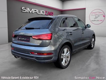 Audi q3 1.4 tfsi 150 s tronic 6 s line. occasion  simplicicar nice - pfvauto simplicicar simplicibike france
