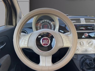 Fiat 500 1.2 69ch -  climatisation - toit panoramique - entretien à jour occasion simplicicar salon de provence simplicicar...