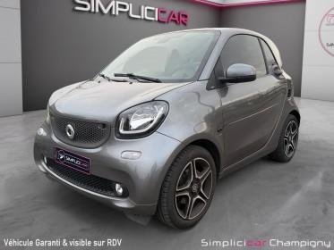 Smart fortwo coupe 90 ch prime - très peu de kilomètres - carplay occasion champigny-sur-marne (94) simplicicar...