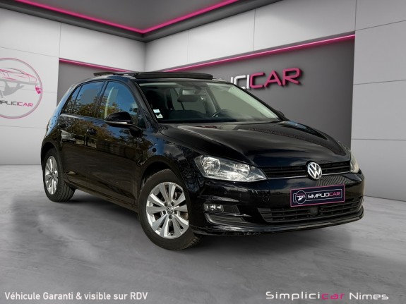 Volkswagen golf 1.2 tsi 105 bluemotion technology confortline - suivi vw - 1er main - toit ouvrant - acc - garantie 12 mois...