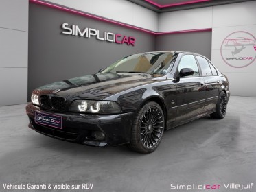 Bmw serie 5 528i, kit m5, ligne sur mesure full tube, stage 2, 400ch~, jante alpina, android auto, installation caisson....