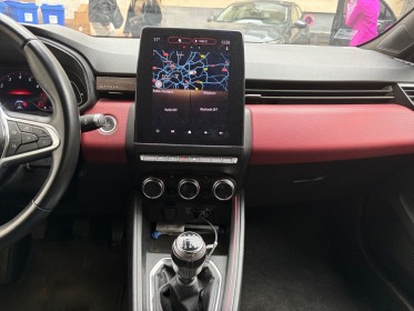 Renault clio v tce 100 intens pack red  carplay très bon etat garantie 12 mois occasion simplicicar le raincy simplicicar...