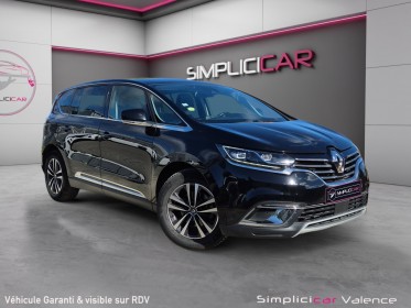 Renault espace v blue dci 160 edc zen carplay caméra led interieur toit pano garantie 12 mois occasion simplicicar valence -...