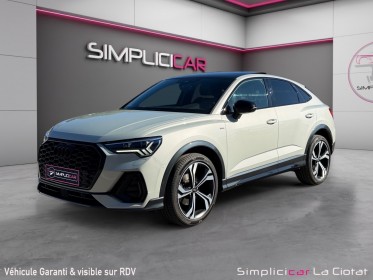 Audi q3 sportback 150 35 tfsi s line full option attelage bo to occasion simplicicar la ciotat simplicicar simplicibike france