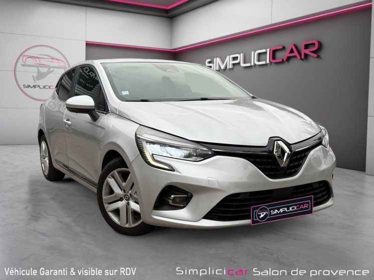 Renault clio v tce 130 edc intens/radar ar/carplay/ouverture fermeture sans clefs/garantie occasion simplicicar salon de...