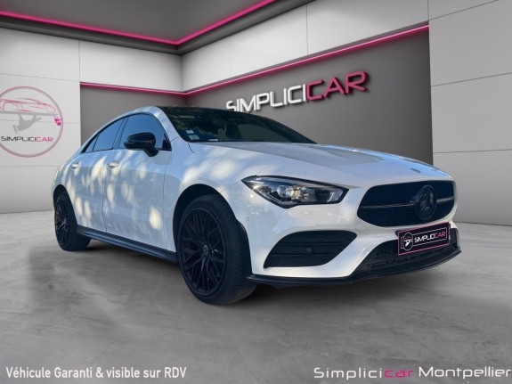 Mercedes cla coupe 250e 8g-dct amg line pack led interieur garantie 12 :mois occasion montpellier (34) simplicicar...