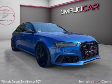 Audi rs6 avant performance v8 4.0 tfsi 605 quattro tiptronic 8 ligne milltek / origine france occasion simplicicar caen ...