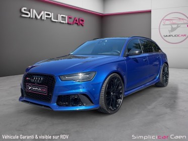 Audi rs6 avant performance v8 4.0 tfsi 605 quattro tiptronic 8 ligne milltek / origine france occasion simplicicar caen ...