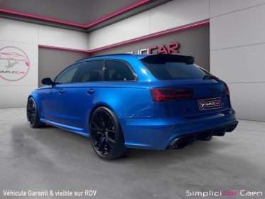 Audi rs6 avant performance v8 4.0 tfsi 605 quattro tiptronic 8 ligne milltek / origine france occasion simplicicar caen ...