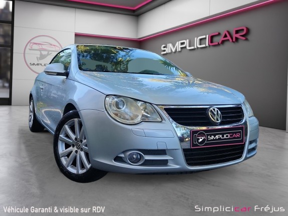 Volkswagen eos 2.0 16s tdi 140 fap carat   pneus av neufs - garantie 12 mois occasion simplicicar frejus  simplicicar...