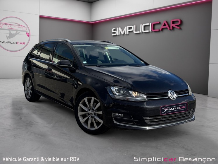 Volkswagen golf sw 1.4 tsi 140 bluemotion technology carat attelage amovible suivi complet volwagen occasion simplicicar...