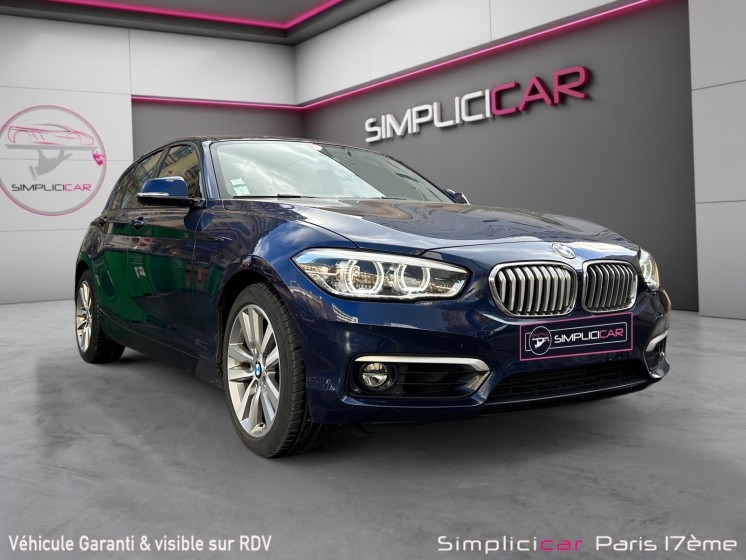 Bmw serie 1 f20 lci 118i 136 ch urban chic a - apple car play - camÉra de recul - garantie 12 mois occasion paris 17ème...