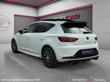 Seat leon 2.0 tsi 290 cupra dsg6  - pack performance - toit ouvrant - carplay - garantie 12 mois occasion simplicicar nimes -...