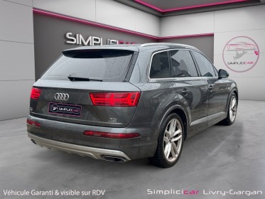 Audi q7 q7 3.0 v6 tdi clean diesel 272 tiptronic 8 quattro 7pl s line occasion simplicicar livry gargan simplicicar...