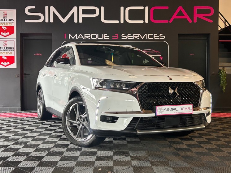 Ds ds7 crossback hybride e-tense 300 eat8 4x4 grand chic garantie 12 mois occasion  simplicicar aix les bains simplicicar...
