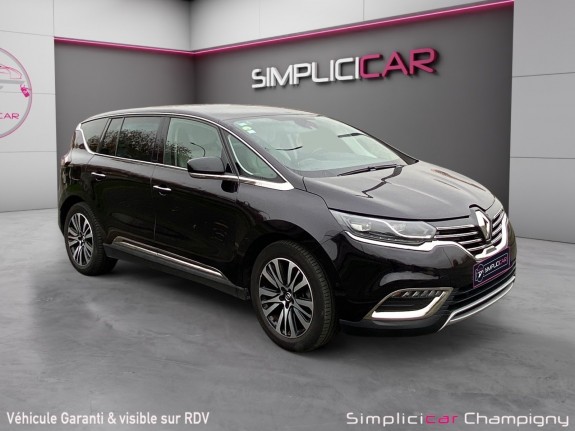 Renault espace v dci 160 energy twin turbo initiale paris edc 7 places -bose - premiere main- full option occasion...