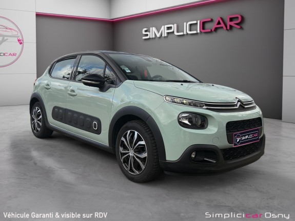 Citroen c3 c3 puretech 82 feel || garantie 12 mois || occasion osny simplicicar simplicibike france