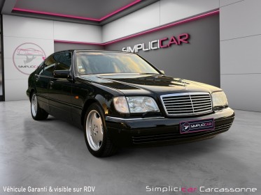 Mercedes classe s  w 140 s600 limousine occasion simplicicar carcassonne simplicicar simplicibike france