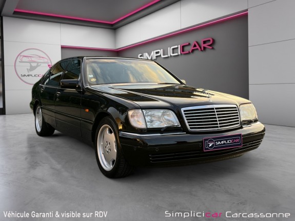 Mercedes classe s  w 140 s600 limousine occasion simplicicar carcassonne simplicicar simplicibike france