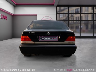 Mercedes classe s  w 140 s600 limousine occasion simplicicar carcassonne simplicicar simplicibike france