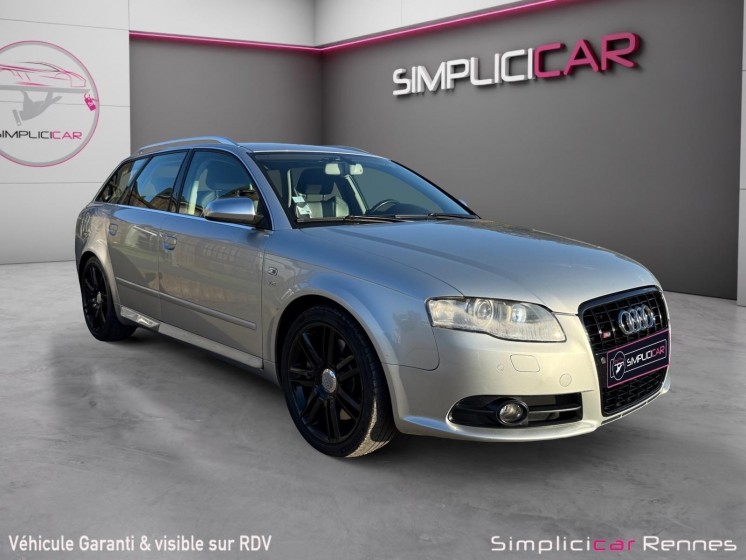 Audi s4 avant 4.2 v8 quattro boite manuelle phase 2, carnet d'entretien avec factures depuis sa première mise en...