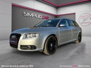 Audi s4 avant 4.2 v8 quattro boite manuelle phase 2, carnet d'entretien avec factures depuis sa première mise en...