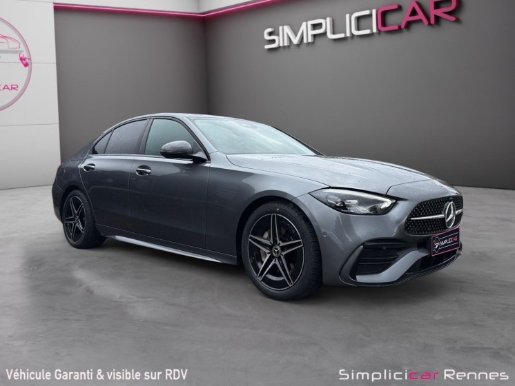 Mercedes classe c amg line 220d 9g-tronic garantie 2027 - toit ouvrant - camera de recul - carplay - lumière d'ambiance -......