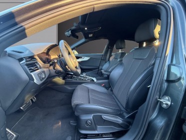 Audi a4 a4 35 tfsi 150 s tronic 7 s line intérieur et extérieur, sièges chauffants , caméra de recul, occasion...