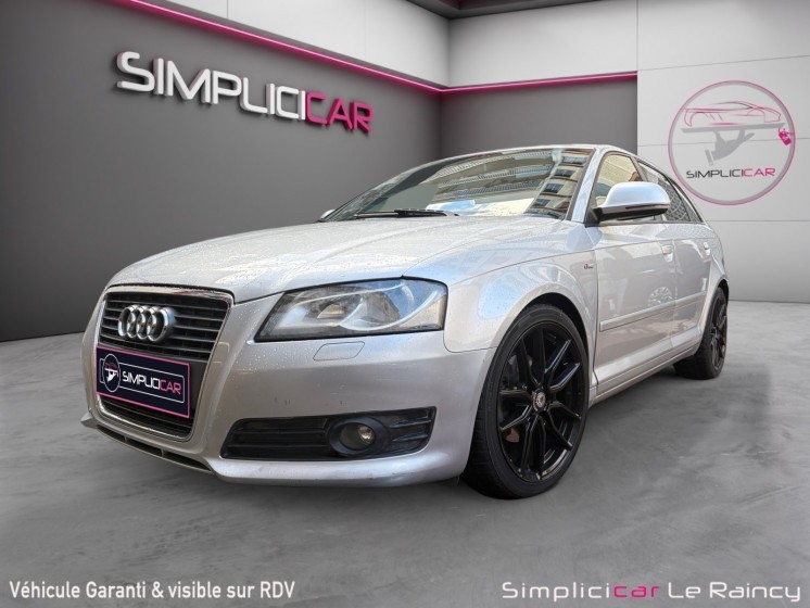 Audi a3 sportback 1.8 tfsi 160 s line/ garantie 12 mois / occasion simplicicar le raincy simplicicar simplicibike france