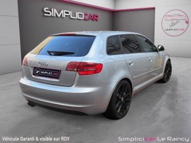 Audi a3 sportback 1.8 tfsi 160 s line/ garantie 12 mois / occasion simplicicar le raincy simplicicar simplicibike france