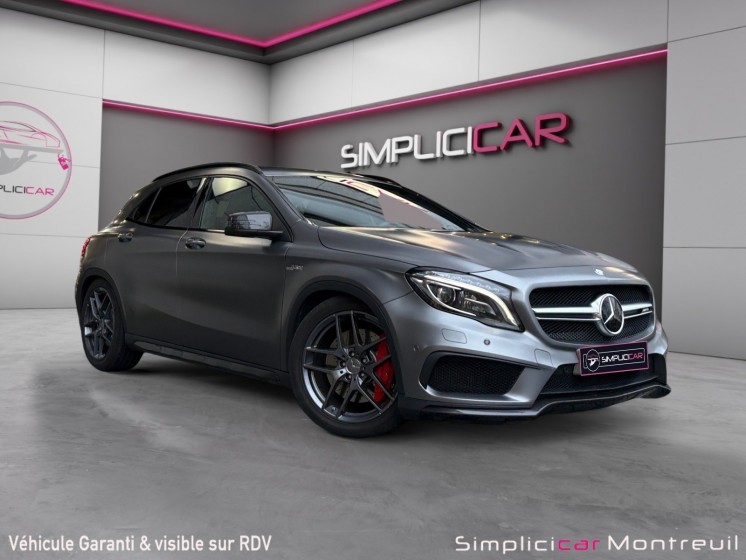 Mercedes classe gla 45 amg 4-matic speedshift dct amg a occasion montreuil (porte de vincennes)(75) simplicicar simplicibike...