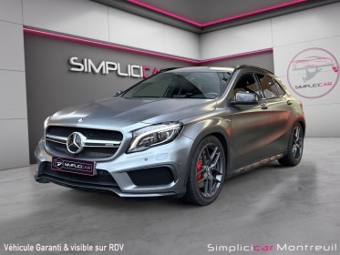 Mercedes classe gla 45 amg 4-matic speedshift dct amg a occasion montreuil (porte de vincennes)(75) simplicicar simplicibike...