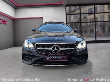 Mercedes classe e cabriolet 220 d 9g-tronic fascination amg line entretiens mercedes occasion simplicicar le raincy...
