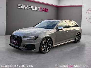 Audi rs4 avant v6 2.9 tfsi 450 ch tiptronic 8 pack black occasion montreuil (porte de vincennes)(75) simplicicar simplicibike...