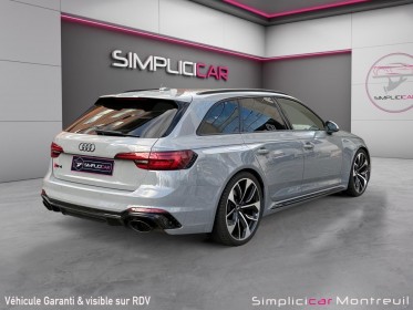 Audi rs4 avant v6 2.9 tfsi 450 ch tiptronic 8 pack black occasion montreuil (porte de vincennes)(75) simplicicar simplicibike...