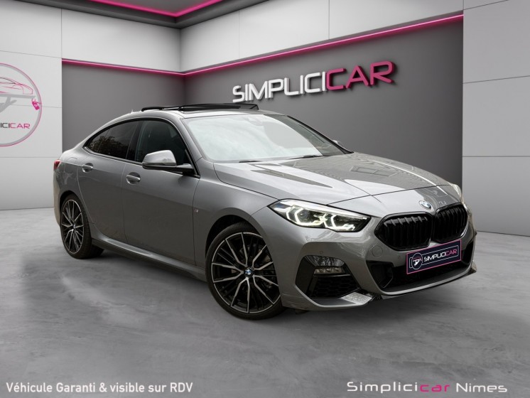 Bmw serie 2 gran coupe f44 218i 136 ch dkg7 m sport - full option - toit ouvrant - siège baquet m alcantara - garantie 12...