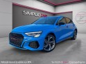Audi a3 sportback s line 40 tfsie 204ch hybride - full sf to - faible km - occasion simplicicar compiegne simplicicar...