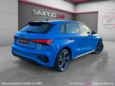 Audi a3 sportback s line 40 tfsie 204ch hybride - full sf to - faible km - occasion simplicicar compiegne simplicicar...