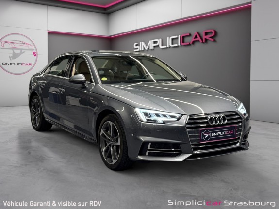 Audi a4 a4 2.0 tdi 190 s tronic 7 quattro design luxe premiere main - camera - sieges chauffants - matrix led - keyless go...