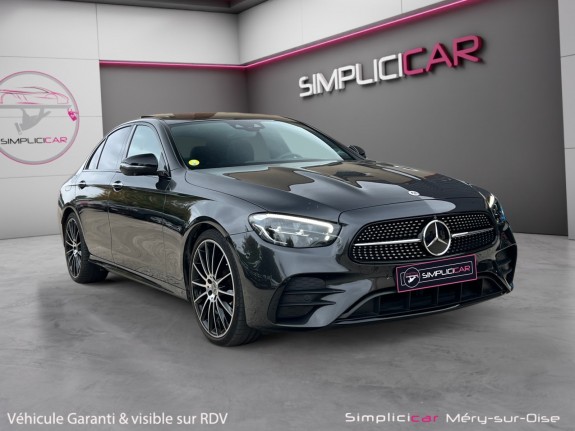 Mercedes classe e 220 d 9g-tronic amg line camera 360 toit ouvrant garantie 12 mois occasion simplicicar mery-sur-oise...