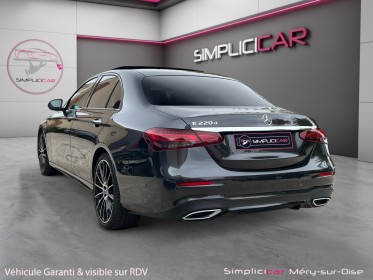Mercedes classe e 220 d 9g-tronic amg line camera 360 toit ouvrant garantie 12 mois occasion simplicicar mery-sur-oise...