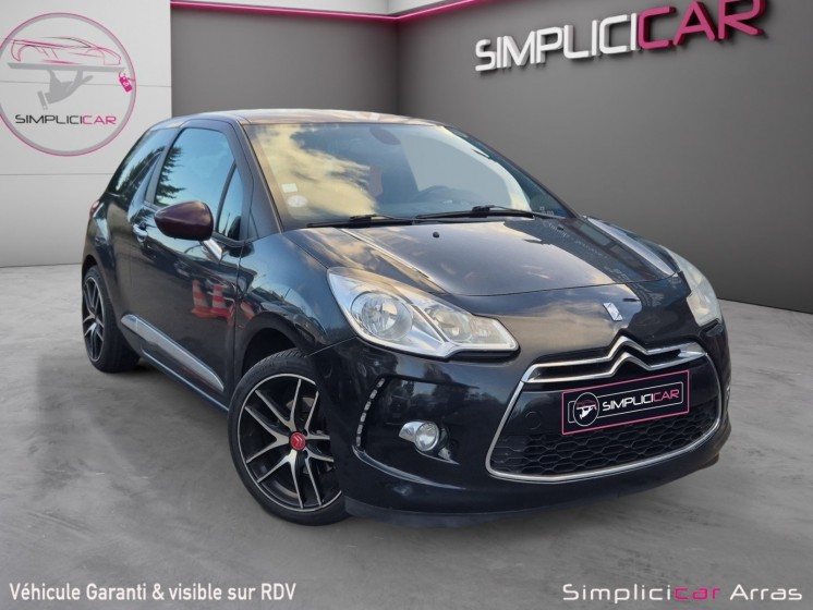 Citroen ds3 thp 155 sport chic - carnet d'entretien complet - garantie 12 mois occasion simplicicar arras  simplicicar...