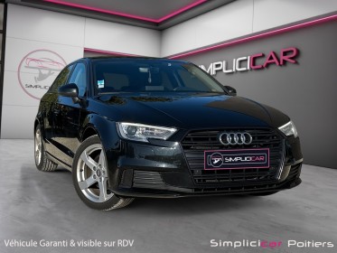 Audi a3 sportback tdi 116 sport carplay audi drive select garantie 12 mois occasion simplicicar poitiers simplicicar...