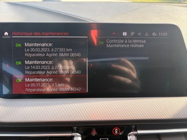 Bmw serie 1 f40 118i 136 ch dkg7 m sport/entetiens bmw/led ambiance/t.o/camera/sieges chauffants occasion simplicicar coeur...